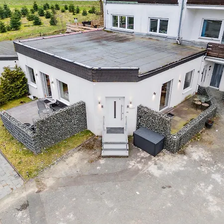 Lägenhet Greenhouse Living Fagus Mit Terrasse Und Feuerstelle - 6 Minuten Nach Winterberg - 4 Minuten Zur Ruhrquelle - Wandern - Mountainbike Fahren - Reisen Mit Hund & Geniessen Medebach